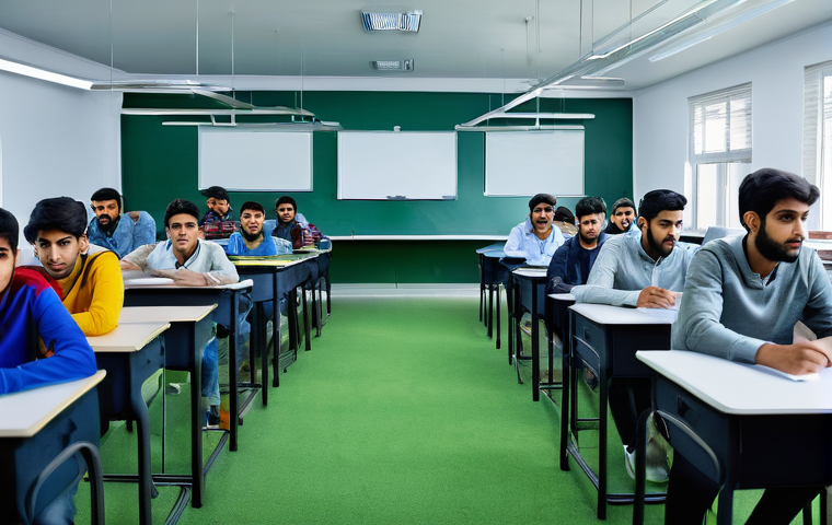 보안관제 직업 만족도와 성장 가능성 - **Prompt:** A diverse team of cybersecurity professionals, including a young South Asian woman in he...